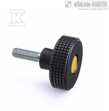 Ручка з накаткою MBT.40 P-M6x16-C4 - Z049373